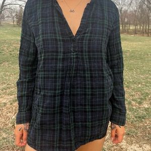 Pullover flannel